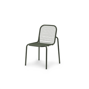 Silla de Exterior Normann Copenhagen Vig Verde Oscuro