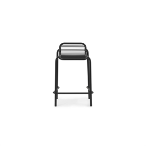 Taburete de Bar Normann Copenhagen Vig Alt. 65 Negro