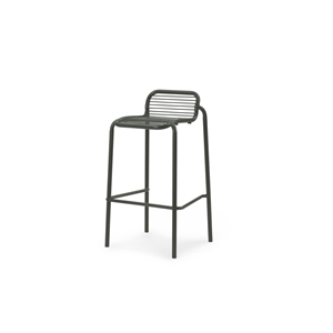 Taburete de Bar Normann Copenhagen Vig Alt. 75 cm Verde Oscuro