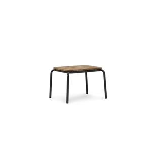 Normann Copenhagen Vig Mesa Auxiliar 55 x 45 cm Negro/Robinia