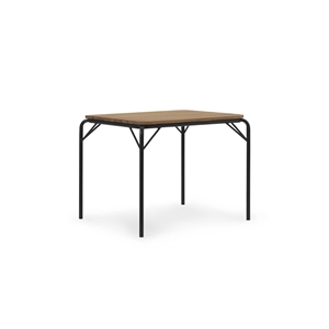 Normann Copenhagen Mesa de Comedor Vig 90 x 80 cm Negro/Robinia