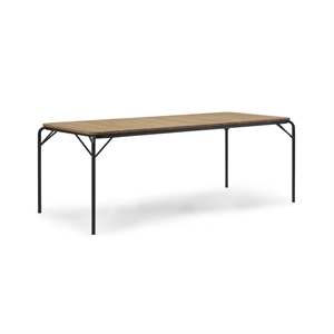 Normann Copenhagen Vig Mesa de Comedor 90 x 200 cm Negro/Robinia