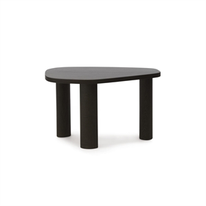 Normann Copenhagen Mesa de Centro Sculp Pequeño de Madera de Fresno Teñida en Marrón