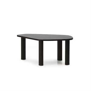 Normann Copenhagen Mesa de Centro Sculp Grande de Madera de Fresno Teñida en Marrón