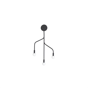 Normann Copenhagen Growth Lámpara de Pared Negro