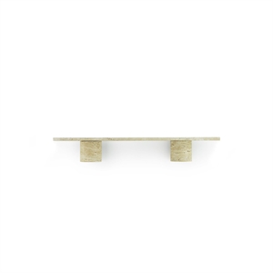 Normann Copenhagen Estante de Piedra Travertino 80 cm