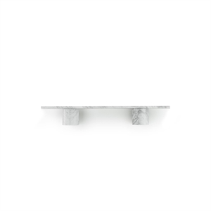 Normann Copenhagen Estantería de Piedra 80 cm Mármol Blanco