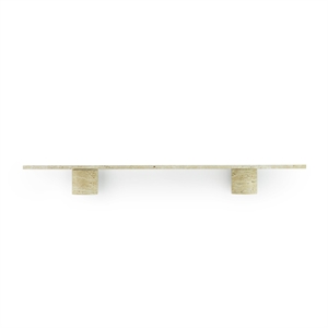 Normann Copenhagen Estante de Piedra Travertino 120 cm