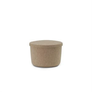 Normann Copenhagen Puf Con Almacenamiento Hide Pequeño Arena