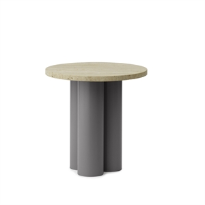 Normann Copenhagen Tu Mesa Auxiliar Gris/travertino Claro