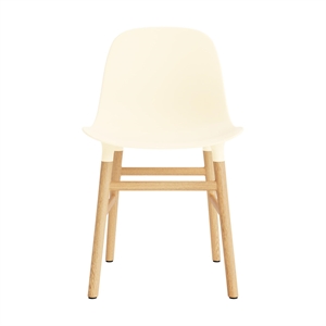 Normann Copenhagen Form Silla de Comedor Crema/Roble