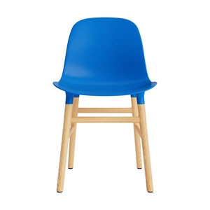 Silla de Comedor Normann Copenhagen Form Azul/ Roble