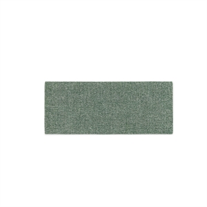 Alfombra Normann Copenhagen Flick 80x200 Marfil/ Verde oscuro