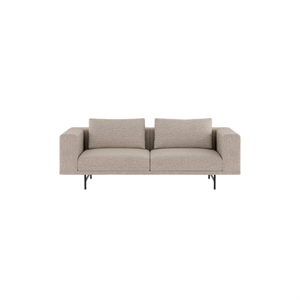 Sofá Vipp Loft para 2 Personas Brook Beige/Castaño/ Negro