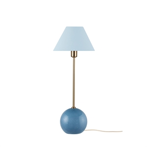 Globen Lighting Iris 20 Lámpara de Mesa Azul Paloma