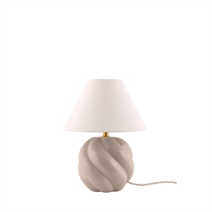 Lámpara de Mesa Globen Lighting Dahlia 24 Beige
