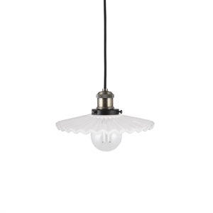 Globen Lighting Cobbler 25 Lámpara Colgante Blanco