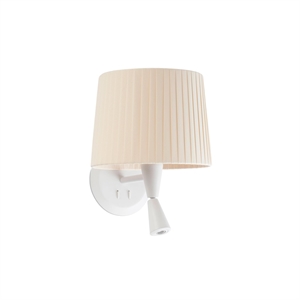 Faro SAMBA Lámpara de Pared Blanco Mate/ Beige