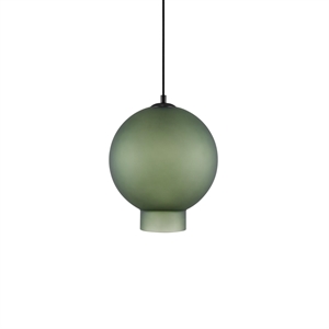 Globen Lighting Bams 25 Lámpara Colgante Verde Escarchado