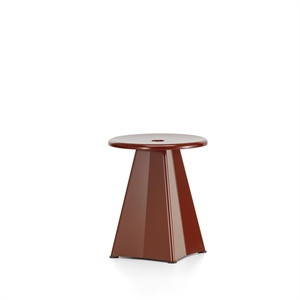 Taburete Vitra Tabouret Métallique Japonés Rojo