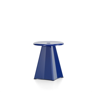 Taburete Vitra Tabouret Métallique Prouvé Bleu Marcoule