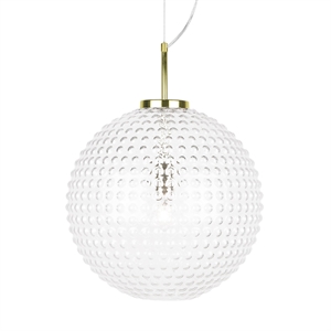 Globen Lighting Spring XL Lámpara Colgante Transparente/ Latón