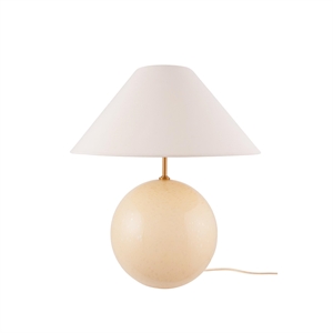 Lámpara de Mesa Globen Lighting Iris 45 Crema