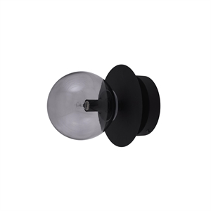 Lámpara de Pared/ Lámpara de Techo Art Deco Globen Lighting Negro/ Ahumado