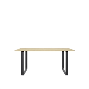 Muuto 70/70 Mesa de Comedor 170x85 Chapa Roble/ Negro