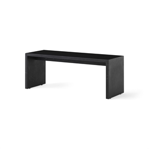 Mesa de Centro Audo Plinth Bridge Mármol Nero Marquina