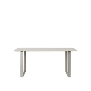 Muuto Mesa Comedor 70/70 170x85 Gris Linóleo/ Gris