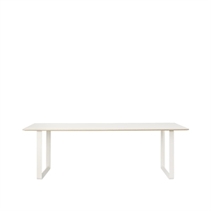 Muuto Mesa Comedor 70/70 170x85 Blanco Laminado/ Blanco