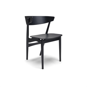 Silla de Comedor Sibast Furniture No 7 de Roble Negro