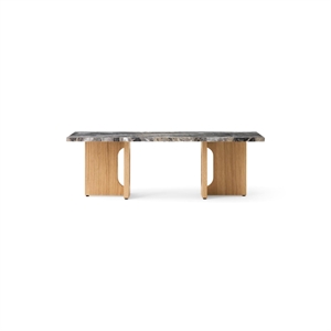 Mesa de Comedor Audo Androgyne 120x45 Roble natural/Gris Galaxy