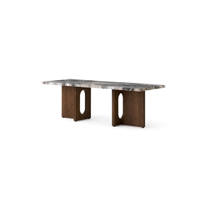 Mesa de Comedor Audo Androgyne 120x45 Roble Teñido oscuro/Gris Galaxy