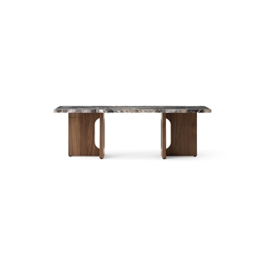 Mesa de Comedor Audo Androgyne 120x45 Nuez/Gris Galaxia