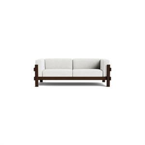 Normann Copenhagen Kube Sofá 3 Plazas Marrón Oscuro/Hallingdal 110