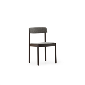 Silla de comedor Normann Copenhagen Timb tapizada Marrón/Hallingdal 368