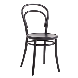 TON No 14 Silla de comedor Negro