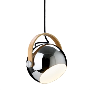 Lámpara Colgante Halo Design DC Ø18 Cromo