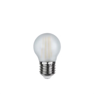 Bombilla LED de Filamento Globe Lighting E27 de 4 W, Escarchado