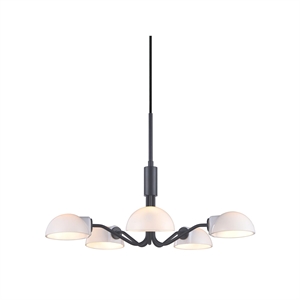 Halo Design Copenhagen Lámpara de Araña Mini Negro