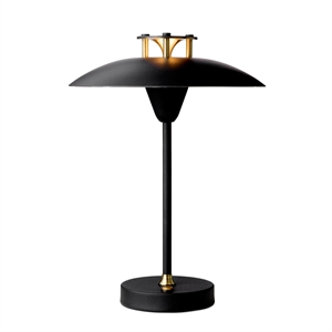 Lámpara de Mesa Portátil Halo Design Mini Stepp 1-2-3 Negro
