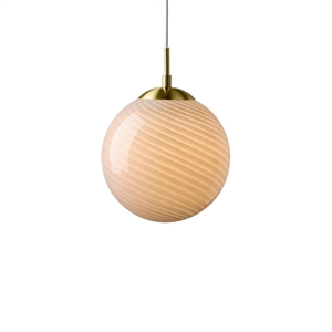 Lámpara Colgante de Bola de Caramelo Halo Design Ø20 Gris