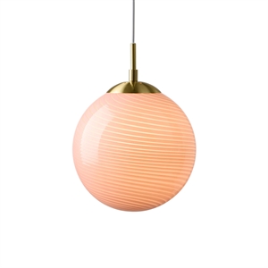 Lámpara Colgante de Bola de Caramelo Halo Design Ø25 Rosa