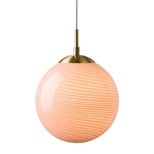 Lámpara Colgante de Bola de Caramelo Halo Design Ø30 Rosa