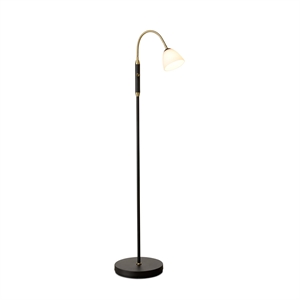 Lámpara de Pie Halo Design Lucid de Un Brazo LED en Ópalo Antiguo