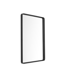 Audo Norm Espejo de Pared Rectangular Negro