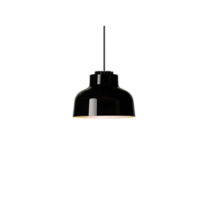 Santa & Cole M64 Lámpara Colgante Negro Intenso Brillante