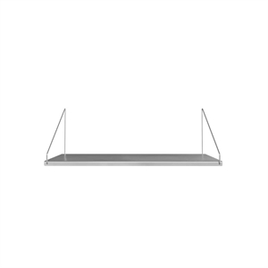 Estantería Frama para Biblioteca + Individual de 27 x 60 de Acero Inoxidable
